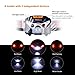 LED Headlamp, TACKLIFE USB Rechargeable Headlight, Hand-Wave Control, 6 Modes LED Headlamp Flashlight, 90° Adjustable, Waterproof, Ultra-Lightweight, ideal for Running, Hiking, Camping - LLH2A