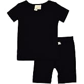 KYTE BABY, Short Sleeve Toddler Pajama Set, 97% Rayon made from Bamboo, 3% Spandex