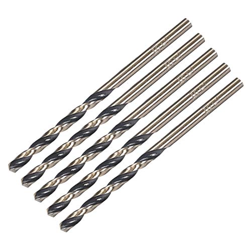 uxcell Straight Shank Twist Drill Bits 3mm High