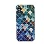 Lovely Blue Mermaid Fish Scale Hard PC Protective Back Cover Case for iPhone 6 6s 7 Plus 8 8 Plus