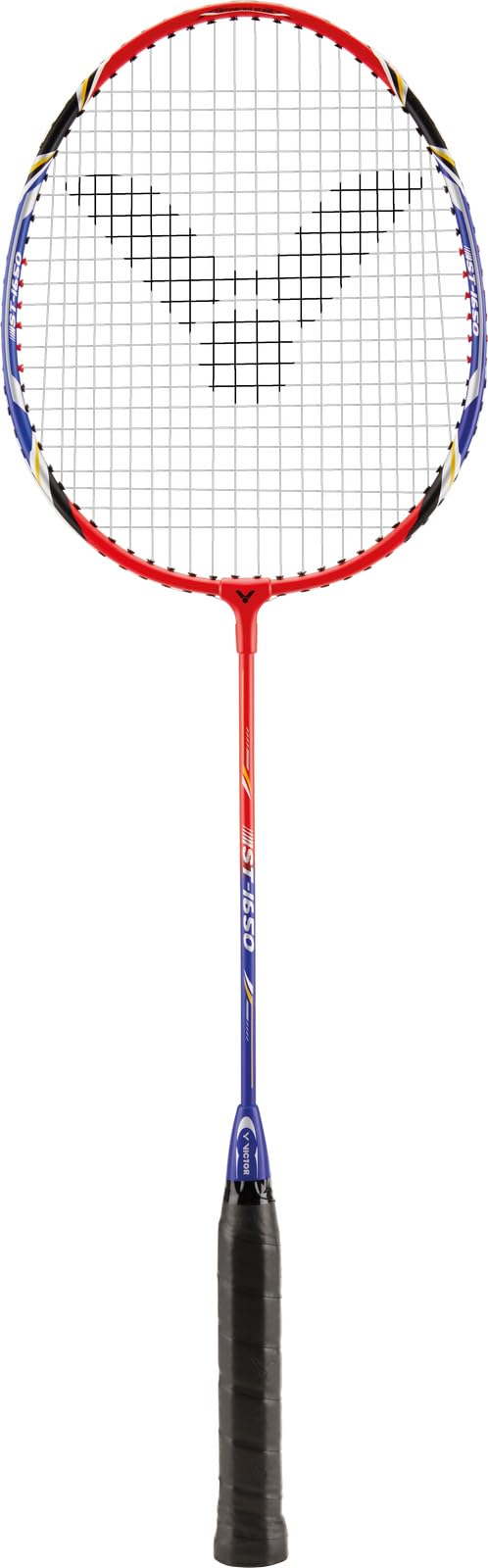 Victor ST-1650 Badminton Racket – Durable & Balanced Steel Racket for Beginners & Professionals – Ideal for Badminton Sets, Training & Backyard Games