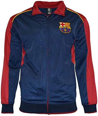 Fc Barcelona Jacket Youth Soccer Zip up Hoodie Kids New Season 2015-2016 (YM)
