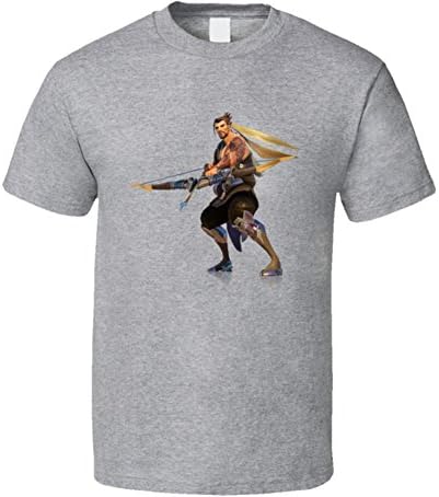 Overwatch Hanzo T Shirt 2XL Sport Grey