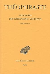 Les  causes des phénomènes végétaux