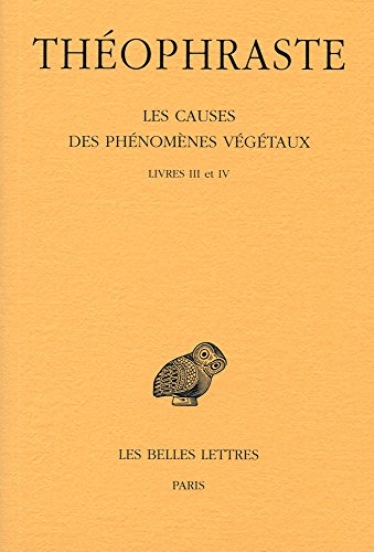 Les  causes des phénomènes végétaux