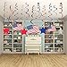 CC HOME Patriotic Day Party Supplies,4th of July Hanging Swirl Decorations,Patriotic Day Party Decoration,Hanging Decorations for Military Graduation,Patriotic Party Decor Favor