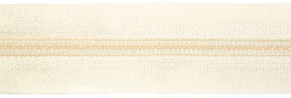 Jajasio Endless Zip 3 mm, 5 Metres and 50 Metres Nonlock Zip, Continuous Zip Fastening, Choice of 40 Colours, 90, 5 metres — image 1
