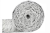 Double Bubble Reflective Foil Insulation: (4 X 50 Ft Roll) Industrial Strength Radiant Barrier, Commercial Grade Thermal Insulation for Weatherproofing Garages, Attics, Sheds, RV Windows, More