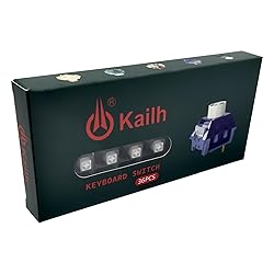 Kailh Box White Mechanical Keyboard Switches,3-Pin