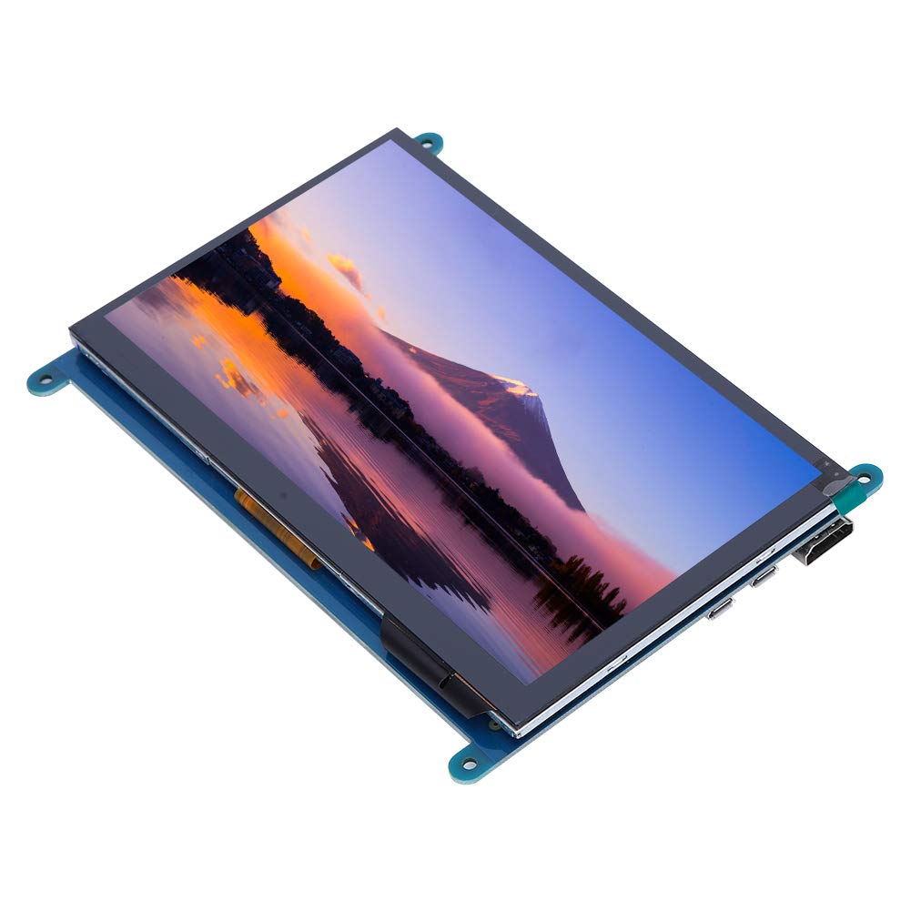 True Colors Stereo 7-Inch Display Screen, Capacitive Touch Screen, for Computer Monitor Raspberry Pi