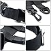 SAMSFX Adjustable Fishing Wading Belt Wader Belts for Surf Casting Kayak Accessories Straps with D ring and Hook Fits
