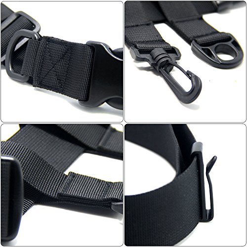 SAMSFX Adjustable Fishing Wading Belt Wader Belts for Surf Casting