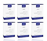 Activz, Silver Lozenges with Honey and Mint, 21 Lozenges, 3.4 oz (95 g) - 6 Box Pack