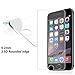 Vergiano iPhone 6, iPhone 6S, iPhone 7 Premium Tempered Glass Screen Protector, 4.7in HD Waterproof Ballistic Glass .2mm - Maximize Protection 99.99% Anti-Glare Clarity 3D Touchscreen 9H Hardness