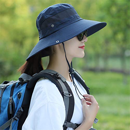 Markcur Fischerhüte Anglerhut Baumwolle Bucket Hat Faltbar Wanderhut Gartenhut Fischerhut Wasserdicht Outdoor Buschhut – Bild 3