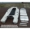 Inflatable-Sport-Boats-Shark-98-Model-300-Aluminum-Floor-Dinghy-with-Seat-Bag