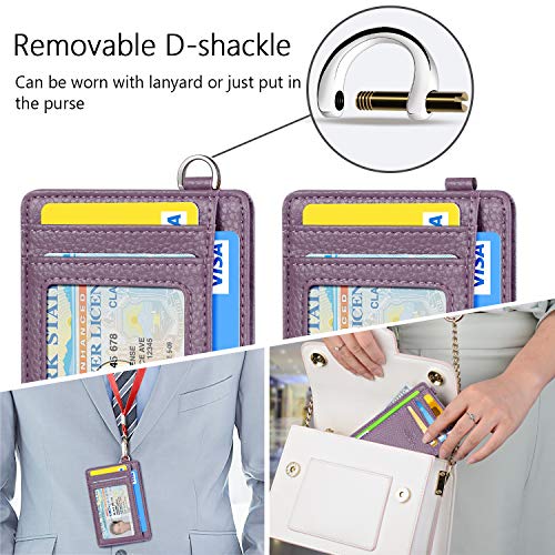 FurArt Slim Minimalist Wallet, Front Pocket Wallets, RFID Blocking, Credit Card Holder with Disassembly D-Shackle - Thumbnail 3