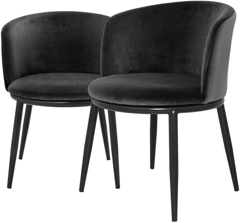 EICHHOLTZ Filmore Dining Chair Black Set of 2