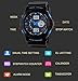 Bo Yi Boys Girls Kids Children Digital Sports Watches - Multifunction 50M Waterproof LED Light Electronic Sport Watch for Junior Children Teenagers Boys Girls with Alarm Stopwatch Timer(Blue)