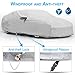 KAKIT 5 Layers Universal SUV Cover Waterproof All Weather Heavy Duty Sun Protection Scratch Resistant for Automobiles Outdoor(Up to 204”)
