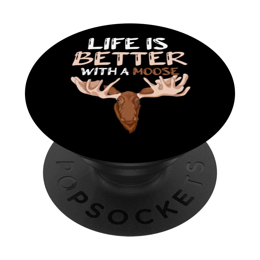 Elk Antlers Wildlife Forest Animal Canadian Moose PopSockets PopGrip: Swappable Grip for Phones & Tablets