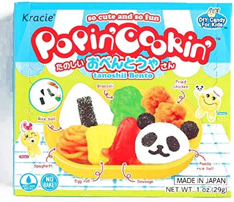 Kracie Popin Cookin Bento DIY Candy Kit 16 oz each (6 Items Per Order, not per case)