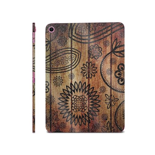 Glossy Glitter iPad Skin Compatible with Apple iPad A16 11 Gen (2025) - Wooden…