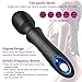 UTIMI Wand Massager G Spot Vibrators Waterproof Dildos Clitoral Stimulator USB Rechargeable Neck and Shoulder Massager Stick Sex Toys for Women and Men,7.8″,5.11ozthumb 1