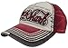 MINAKOLIFE Rock Shark Distressed Vintage Cotton Embroidered Baseball Cap Snapback Trucker Hat (Red)