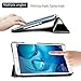 Infiland Huawei MediaPad M3 8.4 Case, Tri-Fold Ultra Slim Stand Smart Case Cover for Huawei MediaPad M3 8.0 Octa Core 8.4
