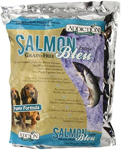 addiction salmon bleu puppy