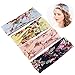 PIXNOR Women Elastic Turban Head Wrap Headband Twisted Hair Band Headband Pack of 4