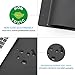 Artistic Desk Pad, Leather Writing Pad Mat Blotter Protector, Laptop Keyboard Mouse Pad,Ultra-Smooth with Exclusive Microban Antimicrobial Protection, Non-Slip,36