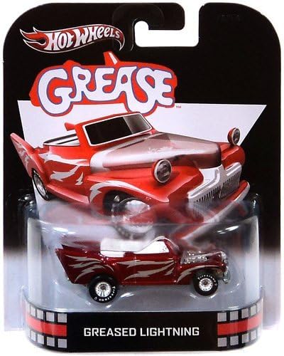Amazon Com Greased Lightning Grease Hot Wheels Retro Vehicle By Hot Wheels Toys Games