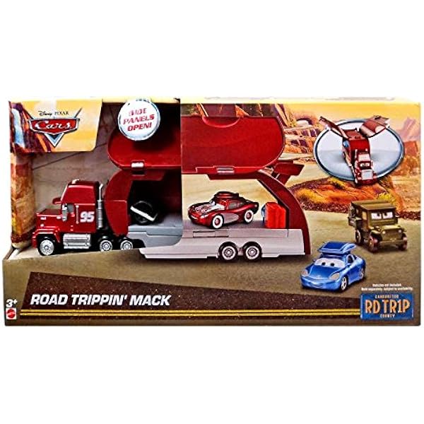 disney pixar cars super track mack playset amazon