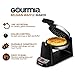 Gourmia Stainless Steel Digital Belgian Waffle Maker With LCD Display, Extra Deep, Fast & Easy 180 Degree Flipping, Adjustable Temperature For Fluffy & Golden Waffles, Free Recipe Book Included