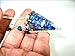 Jet Lapis Lazuli Orgone Pendulum 2 inch Jet International Crystal Therapy Healing Power Peace Prosperity Divine Gemstone