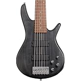 Ibanez Gio GSR206 6-string Electric Bass Guitar - Transparent Gray Flat