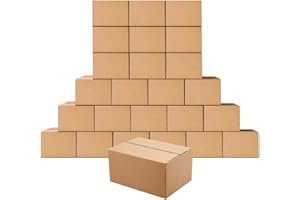 Edenseelake Cardboard Boxes 8 x 6 x 4 inches Small Shipping Boxes, 25 Pack