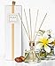 MINX Fragrances Vanilla Orchid & Pecan Aromatherapy Oil Reed Diffuser Gift Set | Warn Vanilla, Crushed Pecans & Brown Sugar | Autumn & Winter Scented Air Freshener | Great Gift Idea!