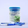 XIAOYUE Aquarium glue, instant clear Glue for Plants Corals aquascaping,25 pcs Safe and quick-drying aquascape water plant aquatic plants, moss, coral, stone, wood, etc - Transparent color