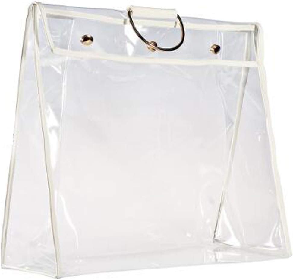 WJL Stylish Handbags Closet Space-saving Storage Bag Transparent Dust Bag Clear Purse Organizer
