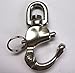 Marine Durable Stainless Steel Swivel Snap Shackles Quick Release Bail Sailing Rigging Shackles (5