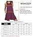 WEACZZY Summer Dresses for Women Beach Tshirt Sundress Sleeveless Pockets Casual Loose Tank Dress (Mauve, Medium)