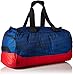 adidas Team Issue Duffel, Medium, Blue Ratio/Scarlet/Black/White