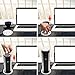 Pulling Up Power Socket Outlet with 2 USB JACKYLED Retractable Hidden Recessed Power Strip 3 AC Outlets 6.5FT Extension Cord for Office Desk Conference Room Kitchen Counter Island