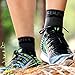 NEWZILL Plantar Fasciitis Socks with Arch Support, BEST 24/7 Foot Care Compression Sleeve, Eases Swelling & Heel Spurs, Ankle Brace Support, Increases Circulation, Relieve Pain Fast (L/XL, Black)