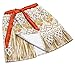 COTRIO Princess 4th Birthday Outfit Girls Clothes Halloween Costumes Toddlers Adventure Dress up Two-pieces Skirt Set Princess Dresses for Kids 3-4 Years (Orange)