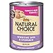 NATURAL CHOICE Sensitive Skin and Stomach Senior Turkey and Rice Formula Premium Ground - 12.5 oz. (355 g), 12 pack