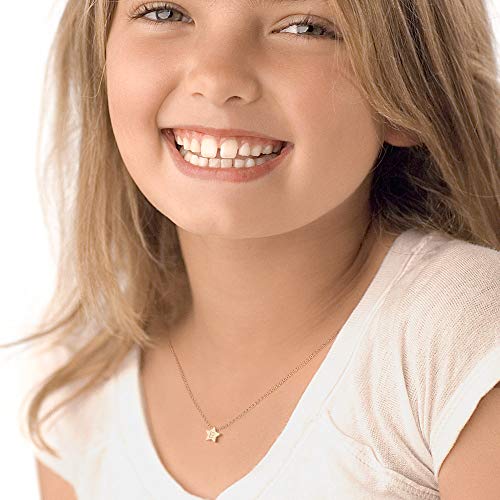 1 Star+Initial+Necklace+Women+Bridesmaid